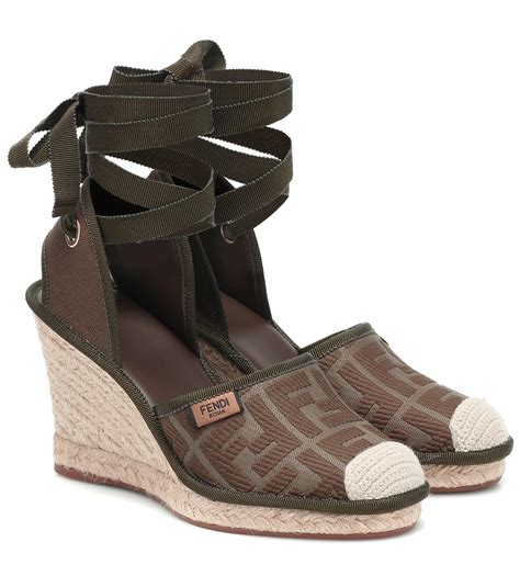 fendi wedge espadrilles|Fendi clothing for women.